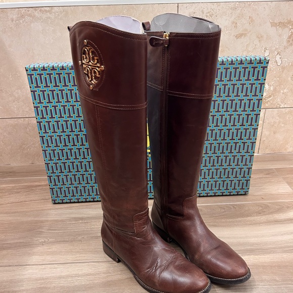 Tory Butch Kiernan Riding Boots - Picture 4 of 7